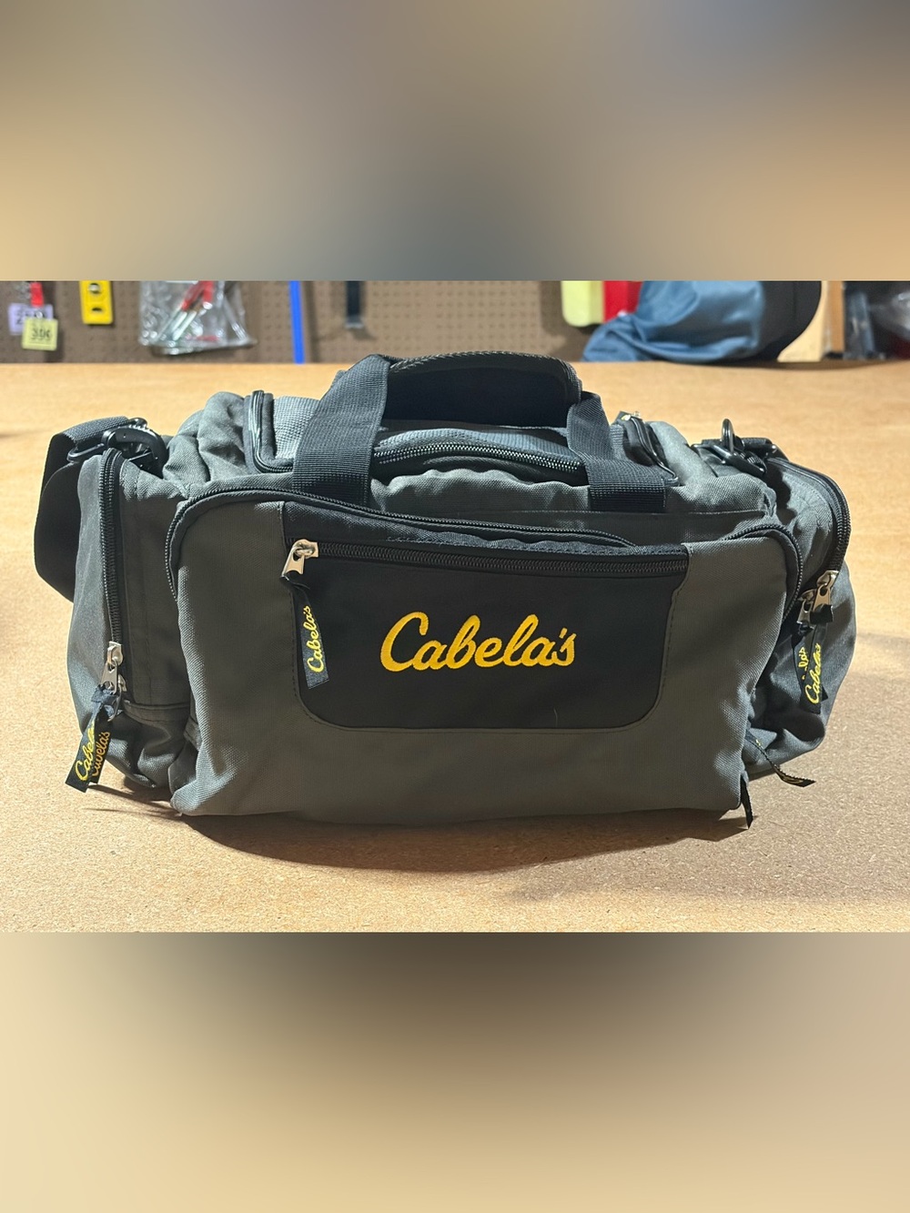 Cabela's Travel Duffel Bag Catch-All Gear Fishing Hunting Multipocket